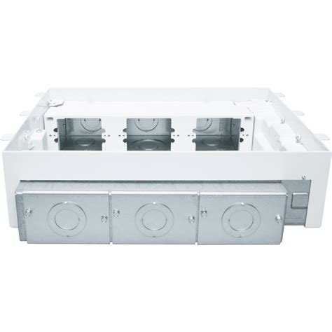 dimensions of 6 gang electrical box|legrand efb 6s floor boxes.